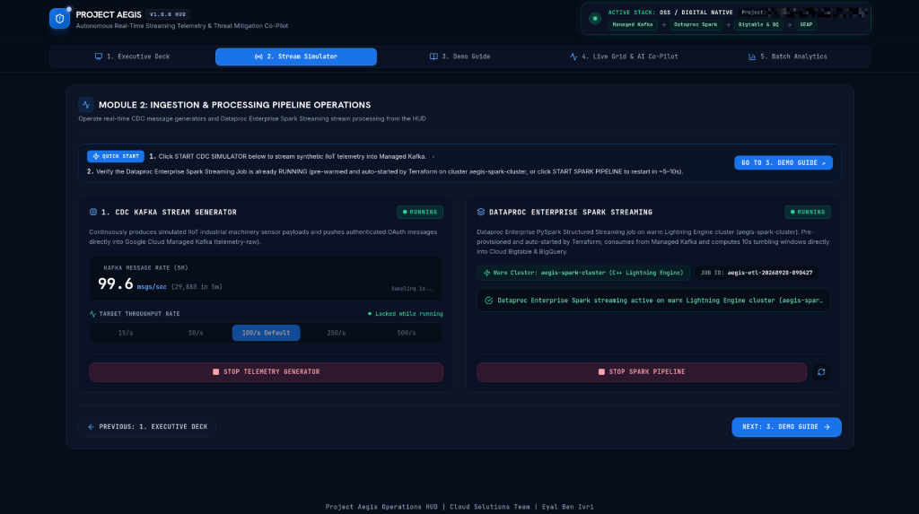 Module 2: Stream simulator