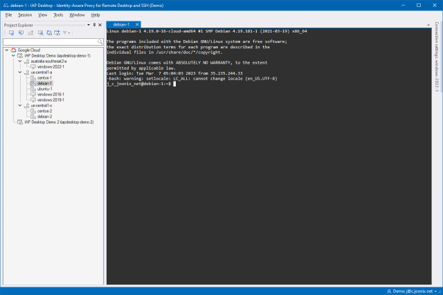 SSH Terminal