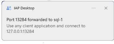 Baloon notification